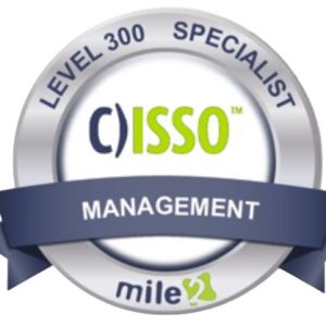 C)ISSO: Certified Information Systems Security Officer badge