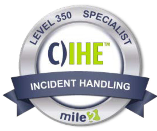 Certified Incident Handling Engineer badge