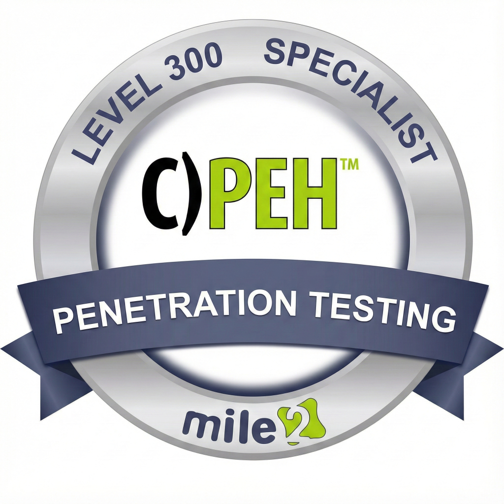 Certified Professional Ethical Hacker Badge