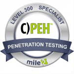 Certified Professional Ethical Hacker Badge