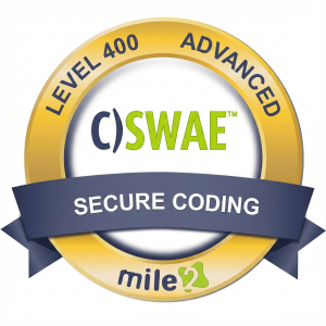 CSWAE - Certified Secure Web Application Engineer - Badge